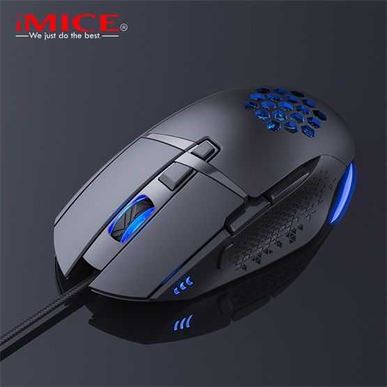 iMICE T90 RGB Gaming Mouse Black