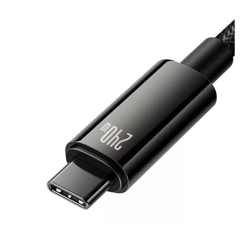 Baseus Tungsten Gold USB-C - USB-C 240W Cable 2m Black