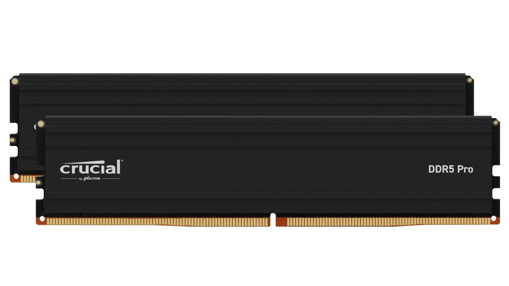 Crucial 128GB DDR5 5600MHz Kit(2x64GB) Pro Black