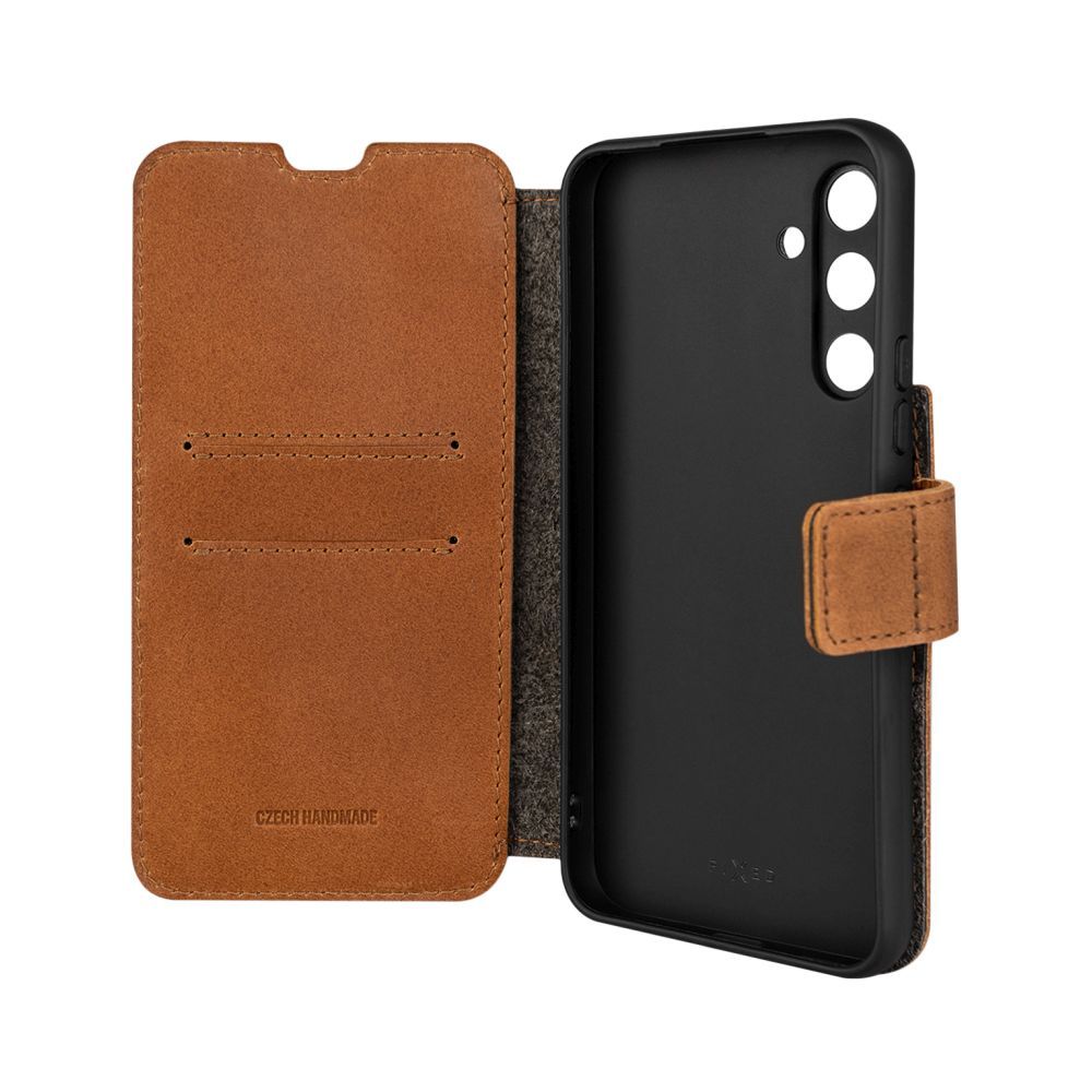 FIXED ProFit for Samsung Galaxy A54 5G, Barna, Mobiltelefon Kiegészítő