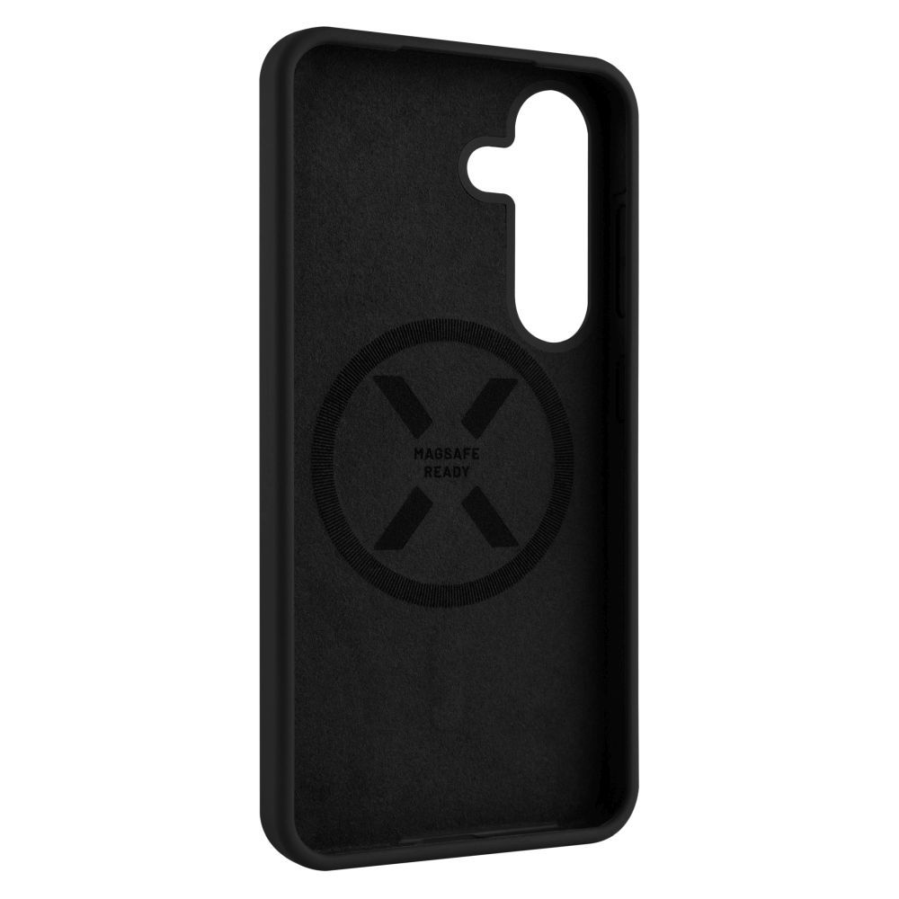 FIXED MagFlow telefontok Samsung Galaxy S25-höz, fekete