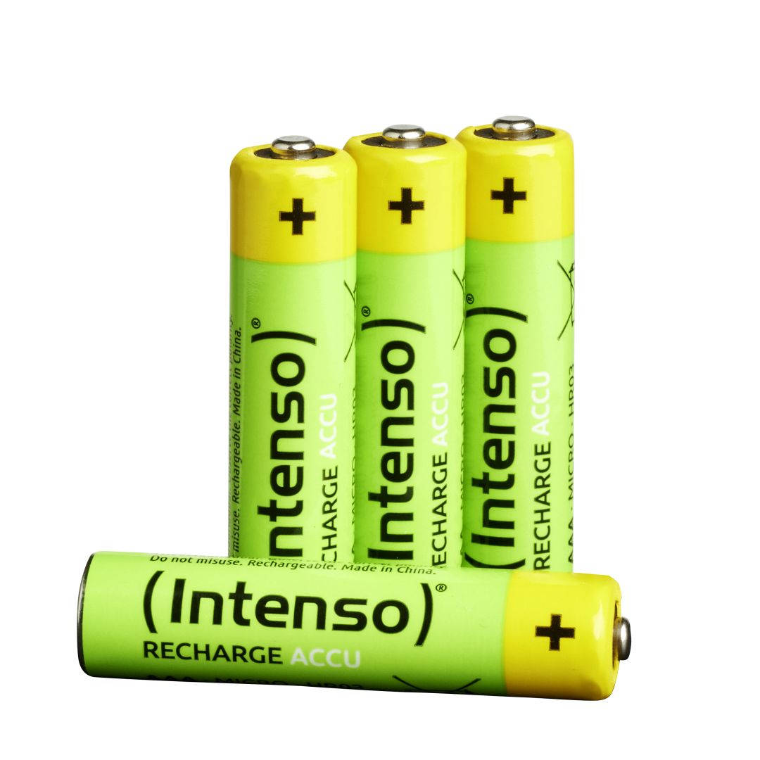 Intenso 850mAh AAA Ni-MH akkumulátor 4db/csomag