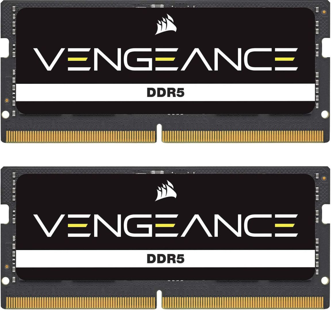 Corsair 48GB DDR5 5600MHz Kit(2x24GB) SODIMM Vengeance Black