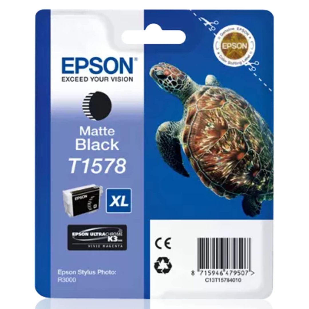 Epson T1578 XL Matte Black