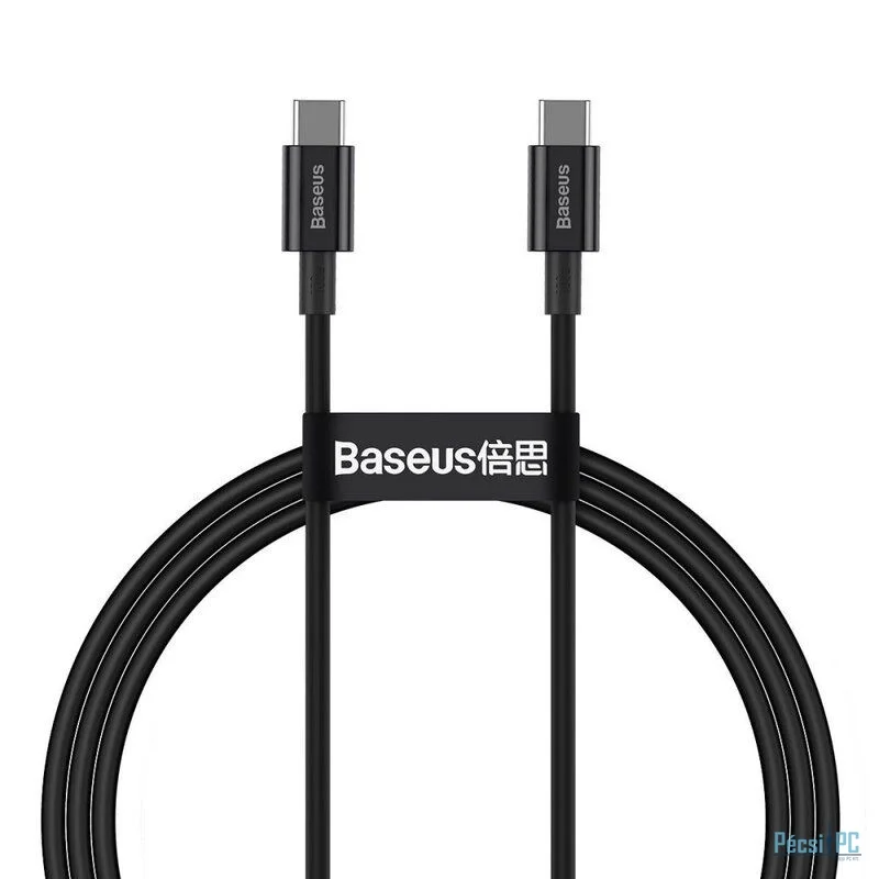 Baseus Superior USB-C - USB-C Cable 1m Black