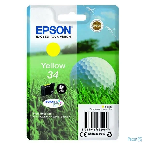 Epson T3464 (34) Yellow tintapatron