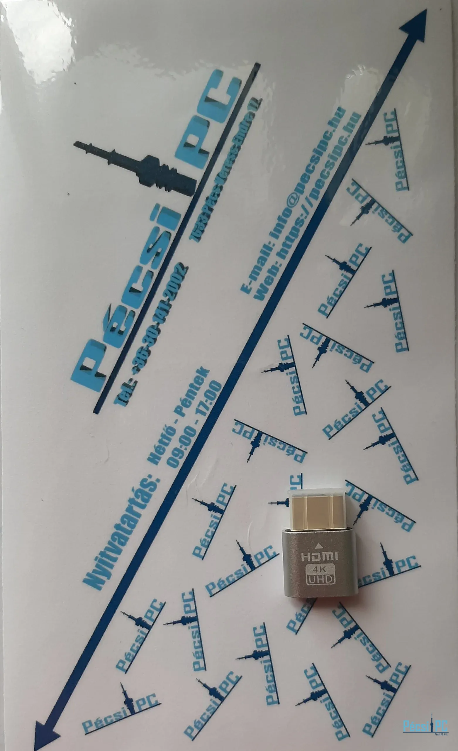 HDMI Emulátor 4K Ezüst