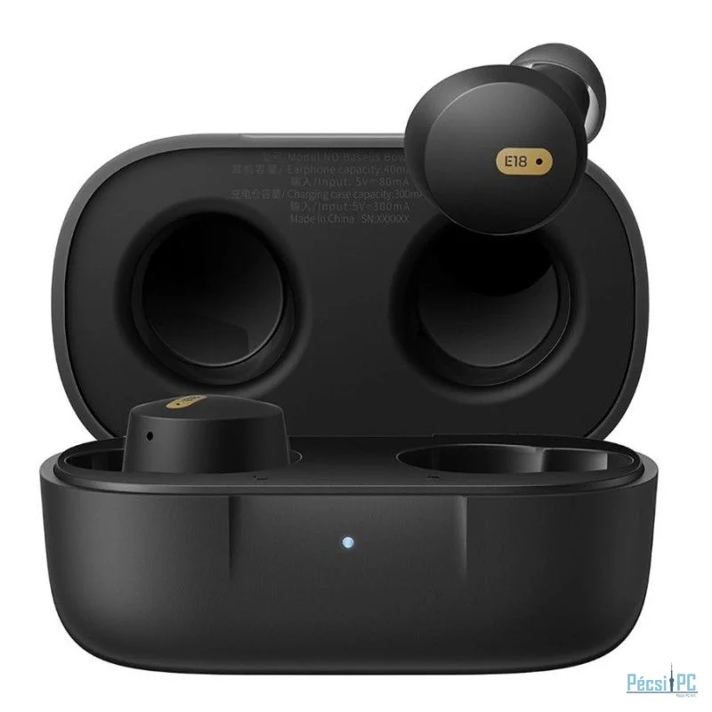 Baseus Bowie E18 Bluetooth Headset Black