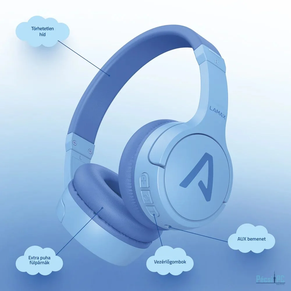 Lamax BaseKid1 Bluetooth Headset Blue