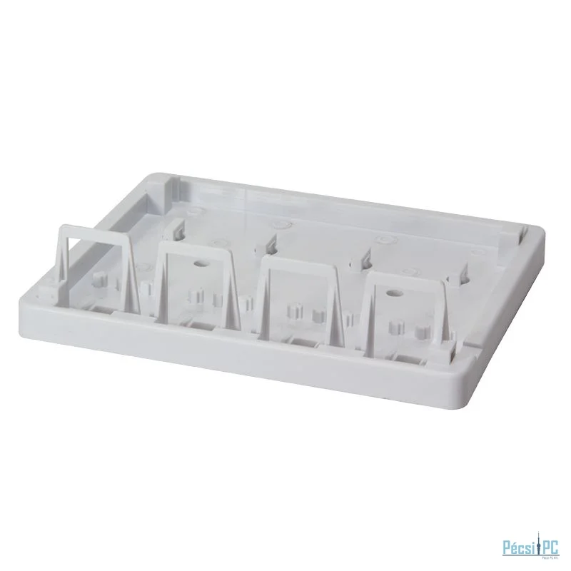 Logilink NK4034 Keystone Surface Mount Box  4 Port White