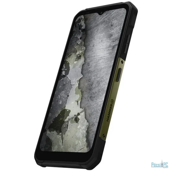 MyPhone Hammer Construction 2 5G Military Edition 128GB Black/Green