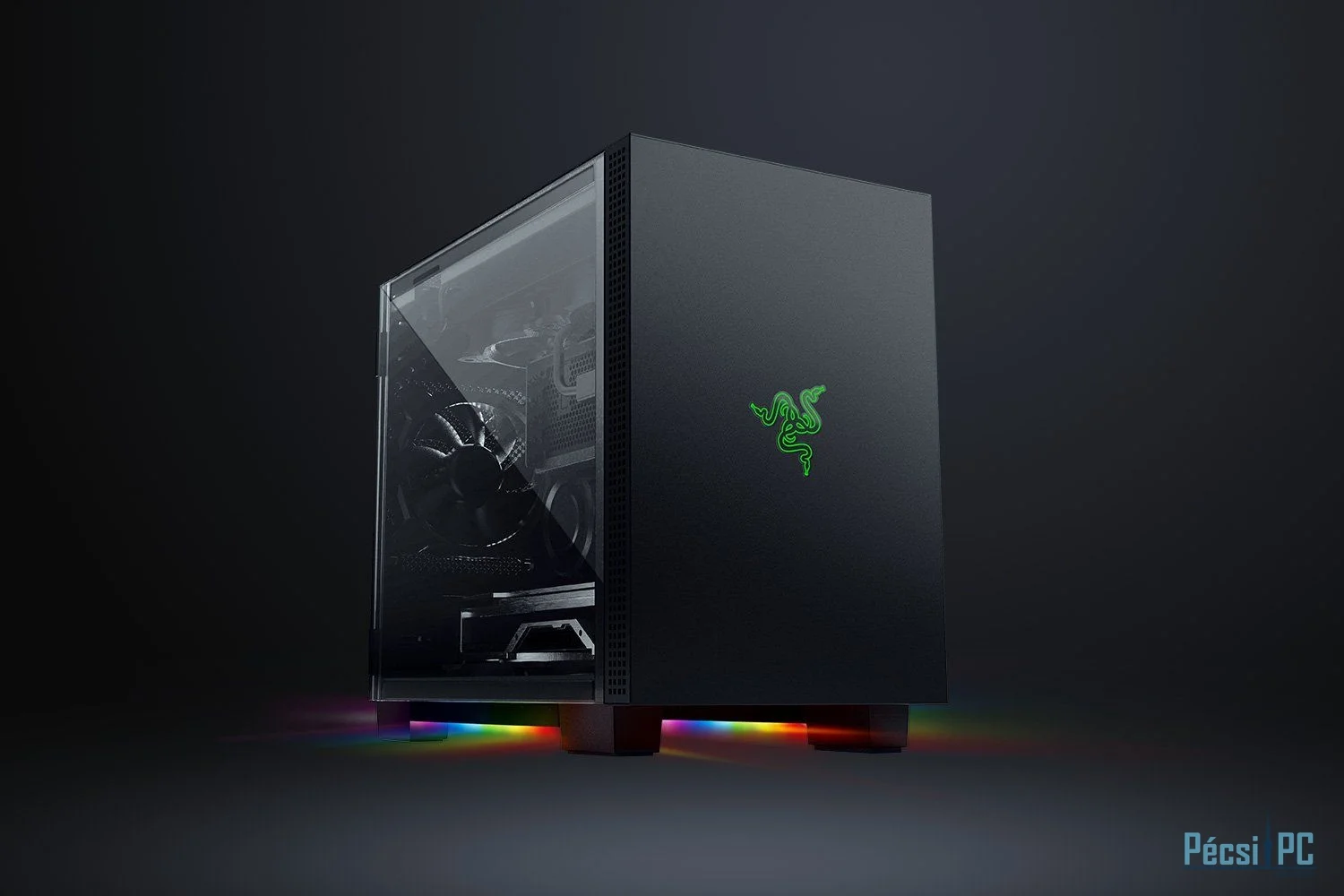 Razer Tomahawk Mini-ITX Tempered Glass Black