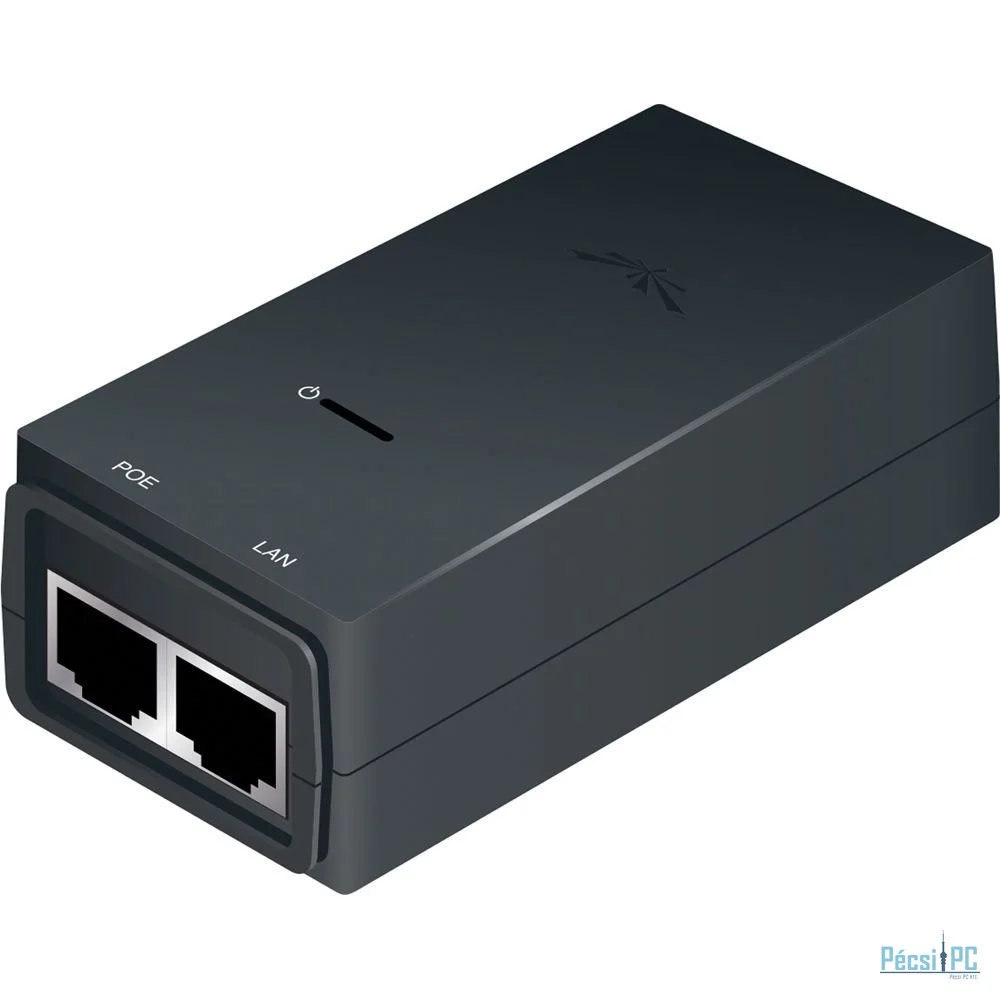 Ubiquiti POE-48-24W-G PoE Adapter (Gigabit LAN porttal, 48V/0,5A)