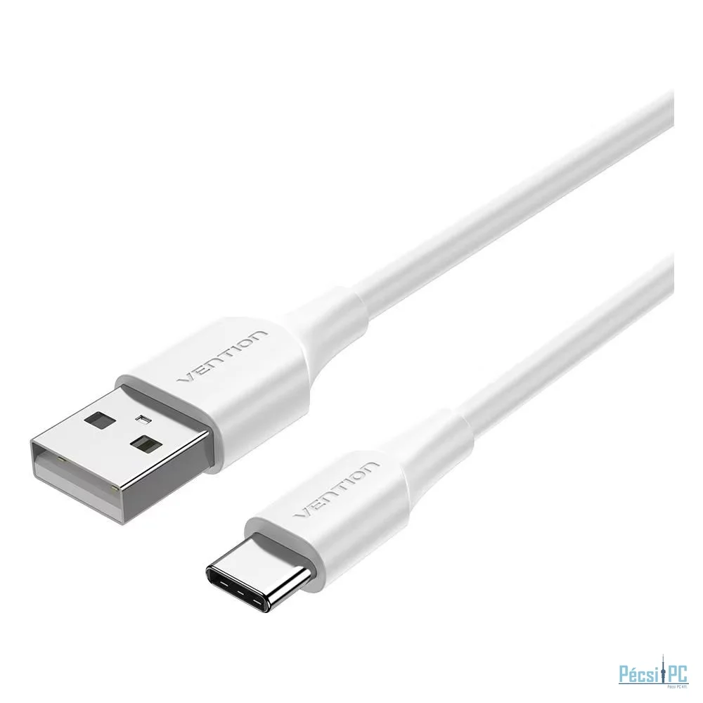 Vention USB-A 2.0/M to USB-C/M cable 1,5m White
