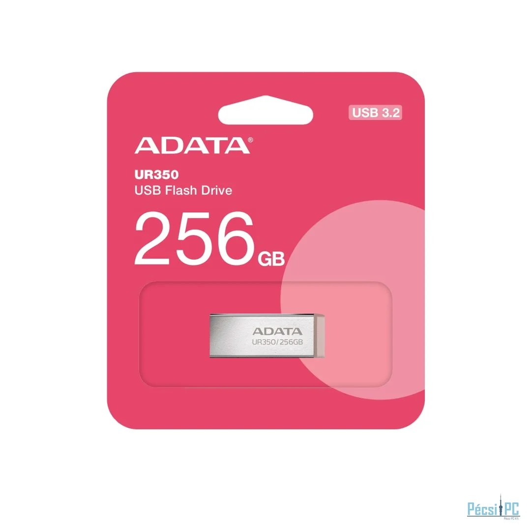 A-Data 256GB UR350 USB3.2 Silver/Brown