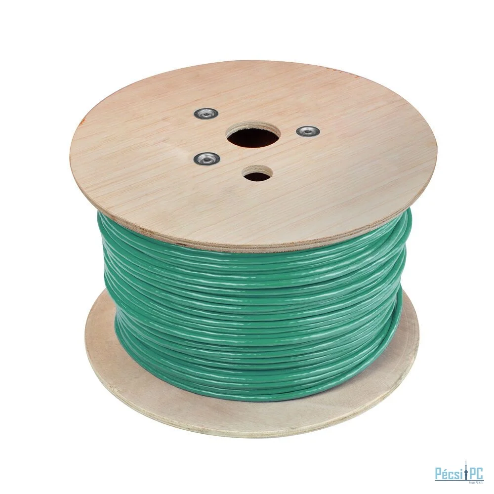 ACT CAT6 S-FTP Installation cable 305m Green