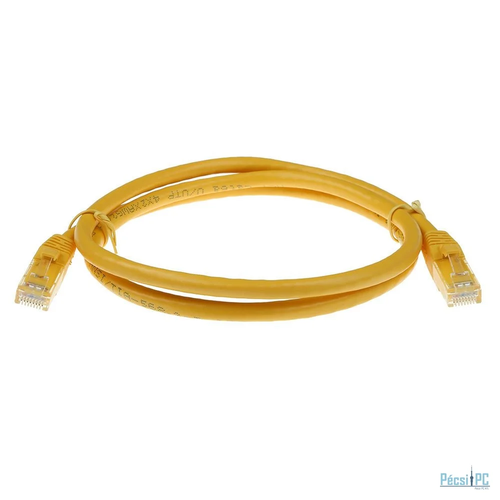 ACT CAT6 U-UTP Patch Cable 10m Yellow