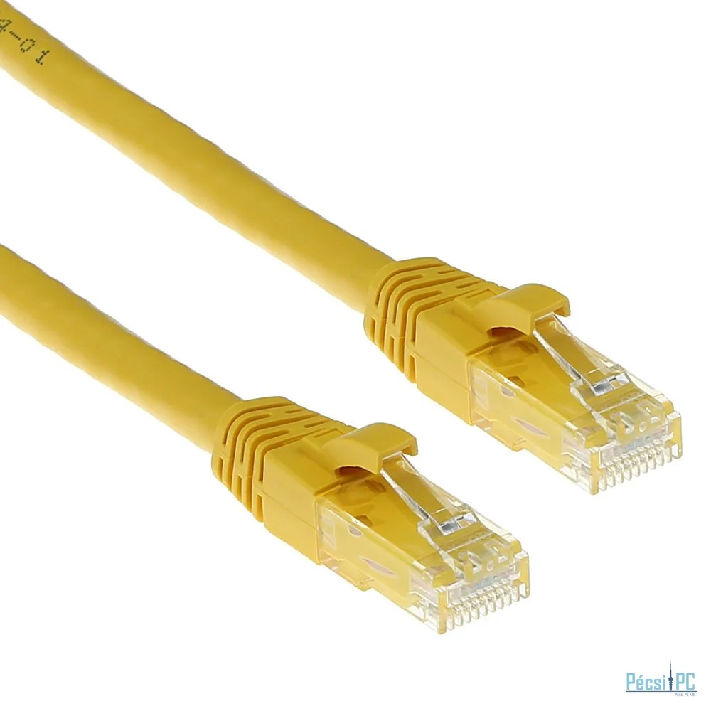 ACT CAT6 U/UTP Patch Cable 7m Yellow