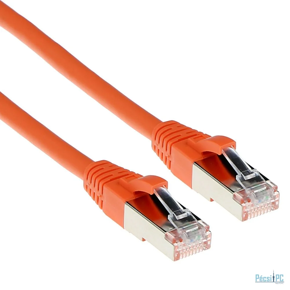 ACT CAT6A S-FTP Patch Cable 5m Orange