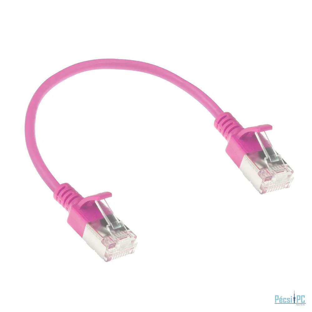 ACT CAT6A U-FTP Patch Cable 30m Pink