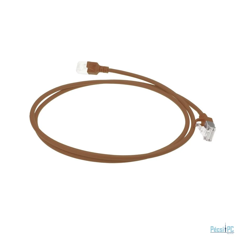 ACT CAT6A U-FTP Patch Cable 3m Brown