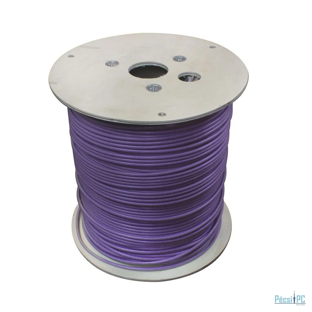 ACT CAT6A U-UTP Installation cable 500m Purple