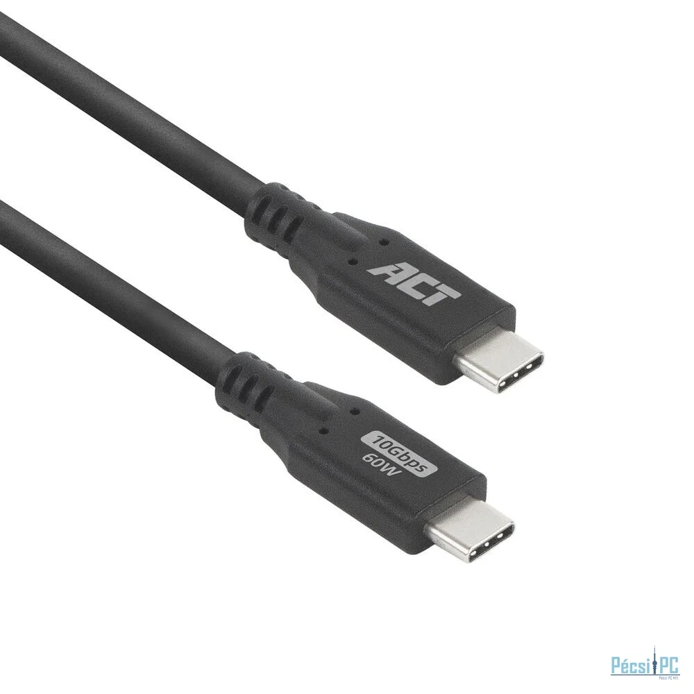 ACT USB-C to USB-C cable 2m Black