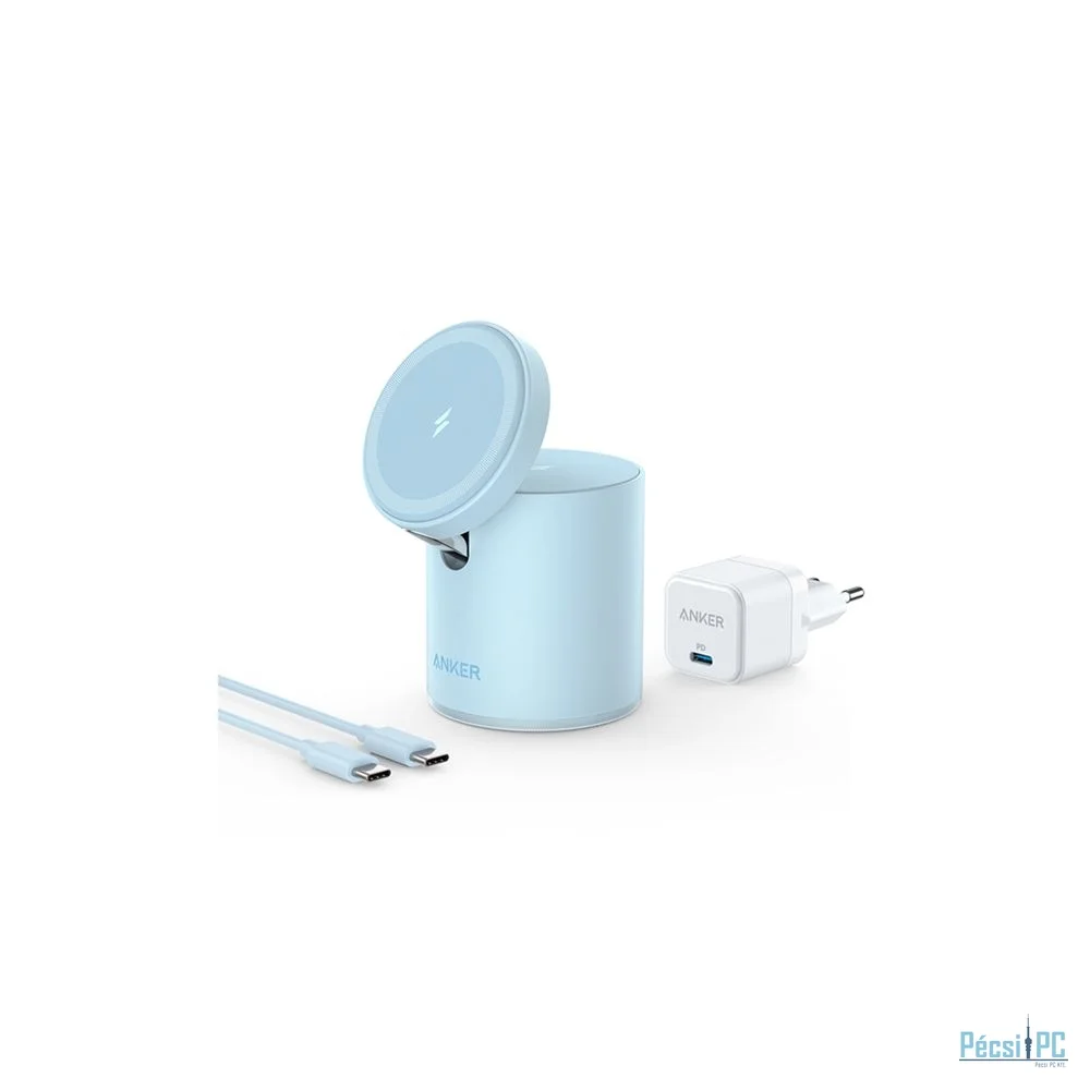 ANKER PowerWave Mag-Go 2-in-1 Blue