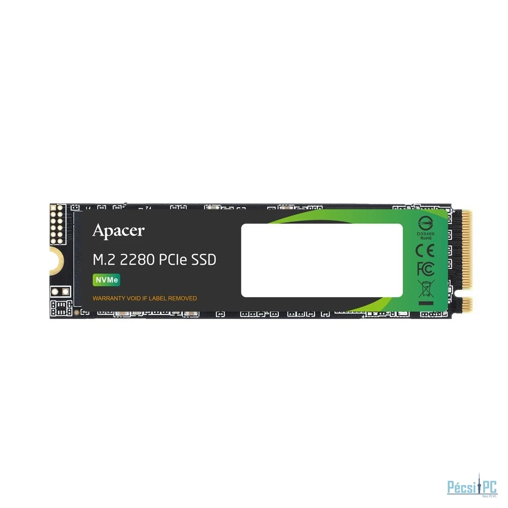 Apacer 512GB M.2 2280 NVMe AS2280P4X