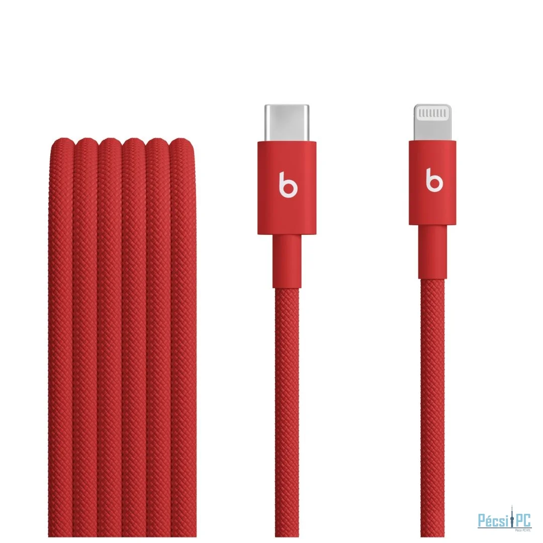 Apple Beats USB-C to Lightning Woven Cable 1,5m Rapid Red