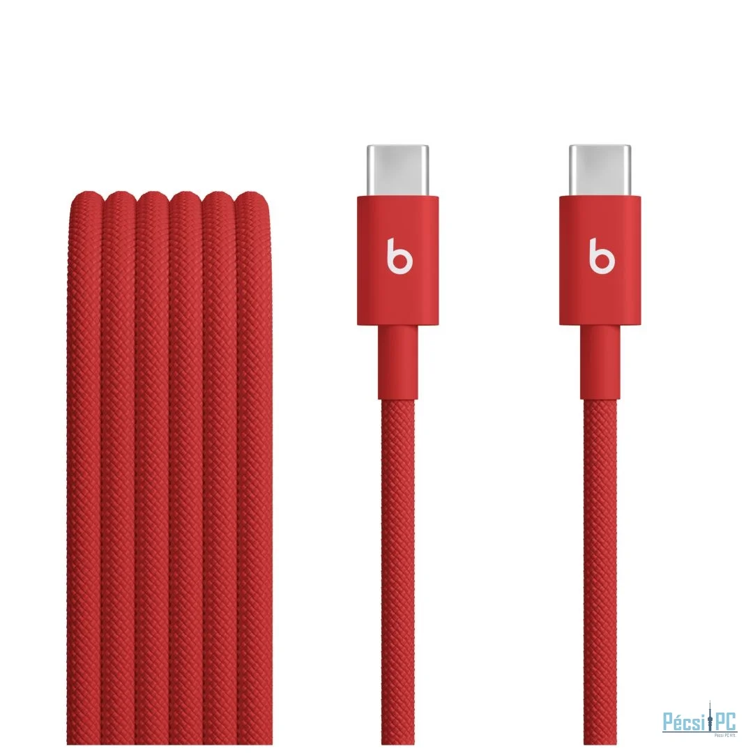 Apple Beats USB-C to USB-C Woven Cable 1,5m Rapid Red