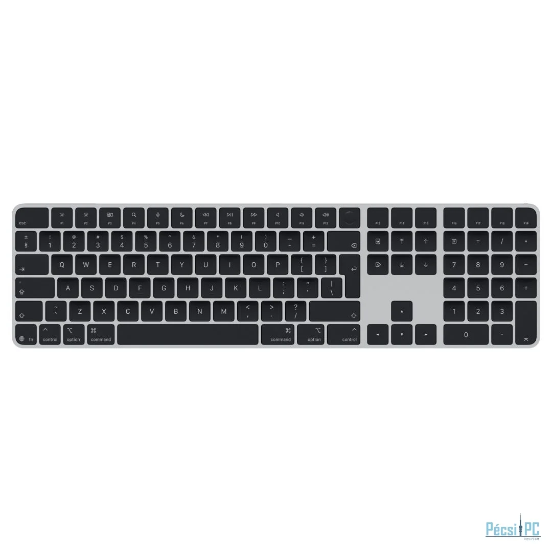 Apple Magic Keyboard (2024) Touch ID and Numeric Keypad Bluetooth Keyboard Black UK