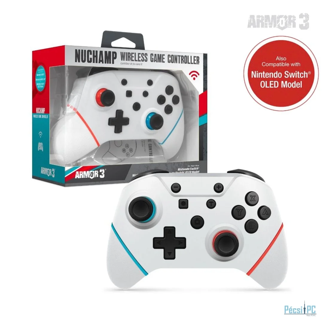 ARMOR3 NuChamp Nintendo Switch Gamepad Black