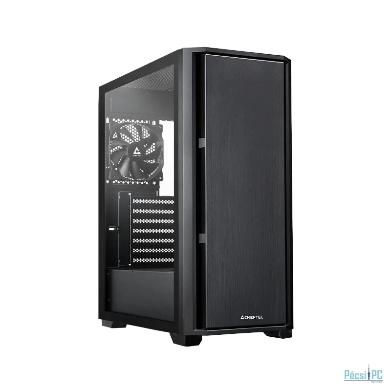 ASRock Pro Midi TG Tempered Glass Black