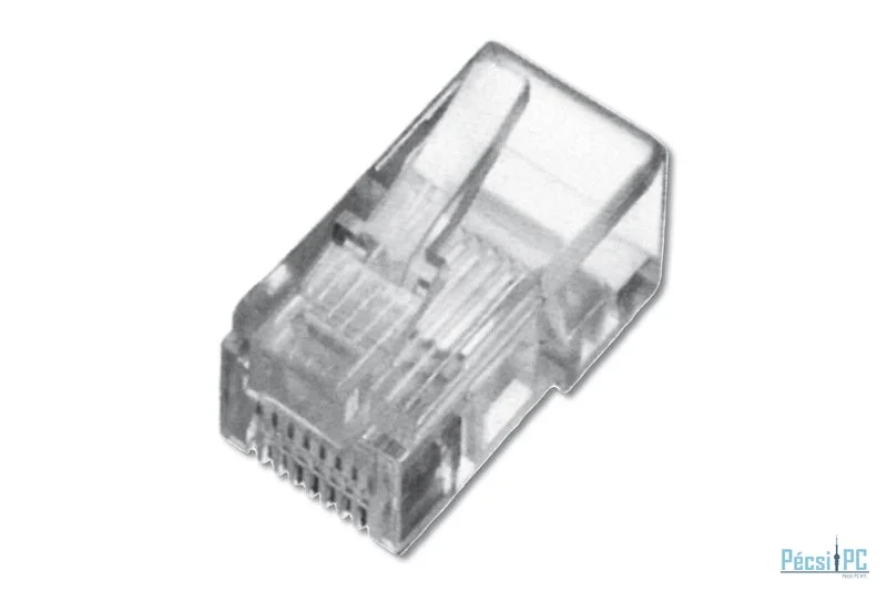Assmann Modular Plug, for stranded  Round Cable, 8P8C (100db/cs)