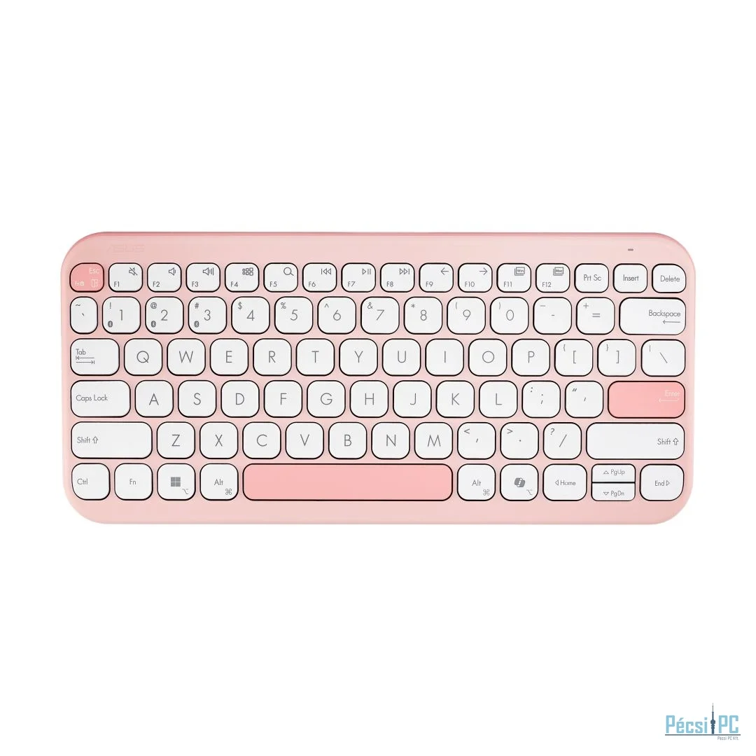 Asus Marshmallow Keyboard KW100 Wireless Keyboard Rose Clay HU