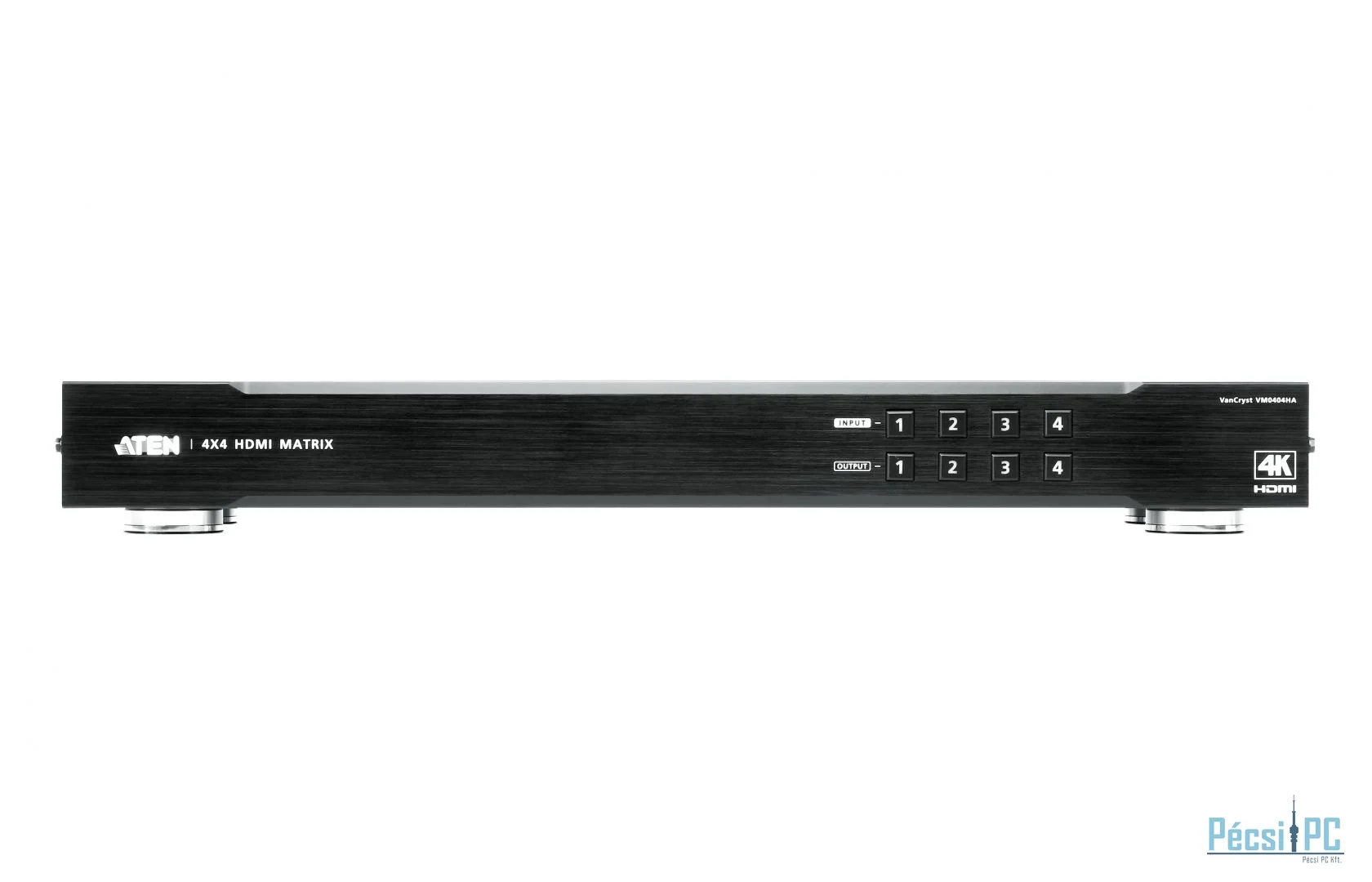 ATEN VM0404HA-AT-G 4x4 4K HDMI Matrix Switch