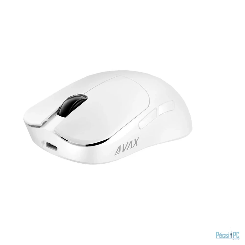 Avax LW02 PRO tri-mode 1k lightweight Gamer Mouse White