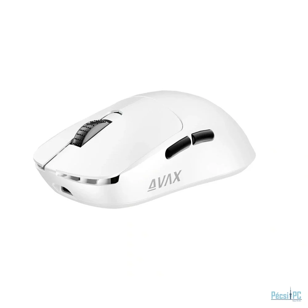 Avax LW03 PRO PAW3395 Tri-mode 8k lightweight Gamer Mouse White