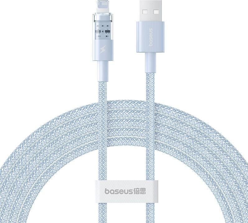 Baseus Baseus Gem USB to IP lightning 2.4A fast charging cable 2m Blue