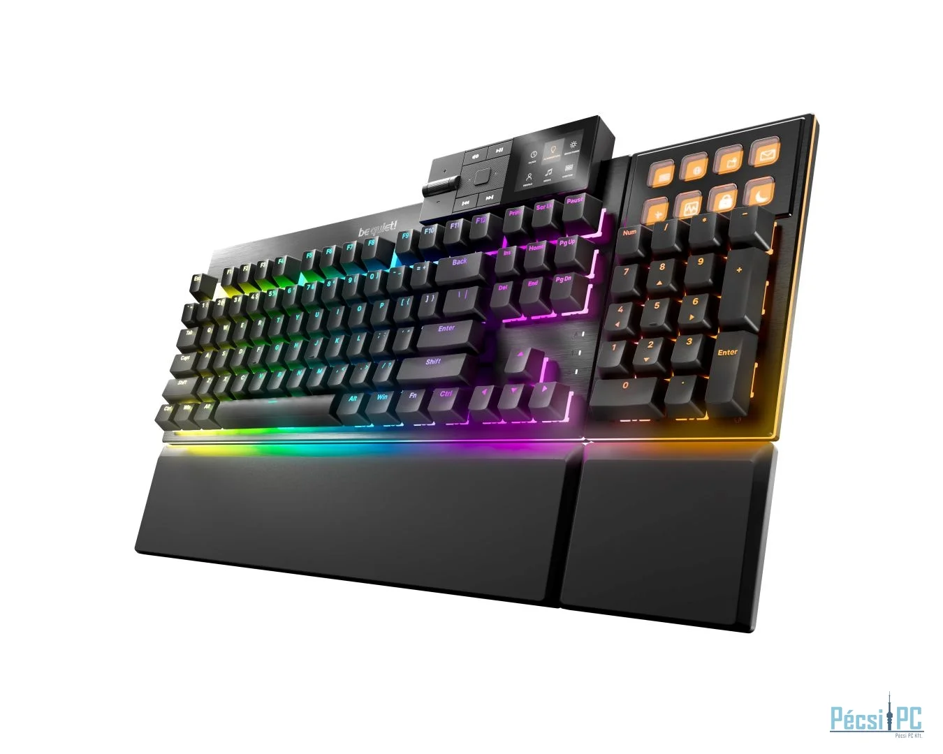 Be quiet! Dark Mount Silent Lineare Gaming Keyboard Black US