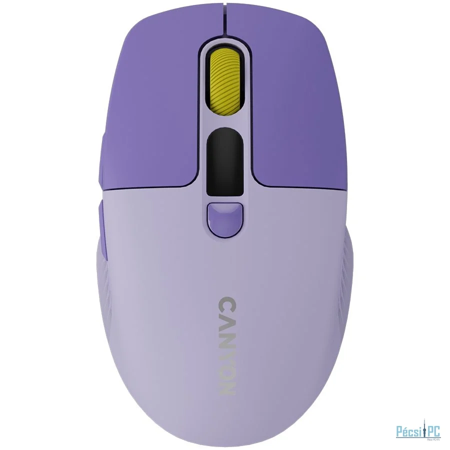 Canyon CNS-CMSW26V Wireless Bluetooth Mouse Violet