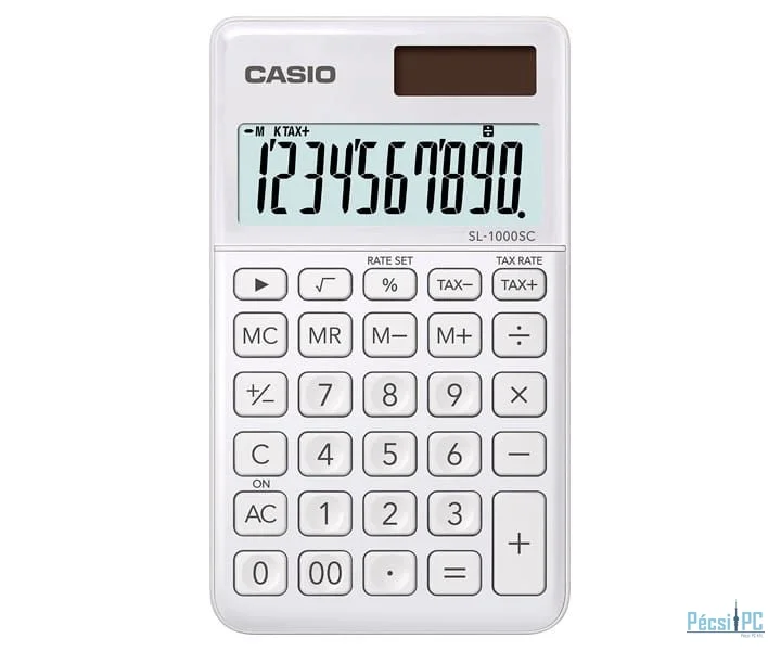 Casio SL-1000SC-WE Zsebszámológép White