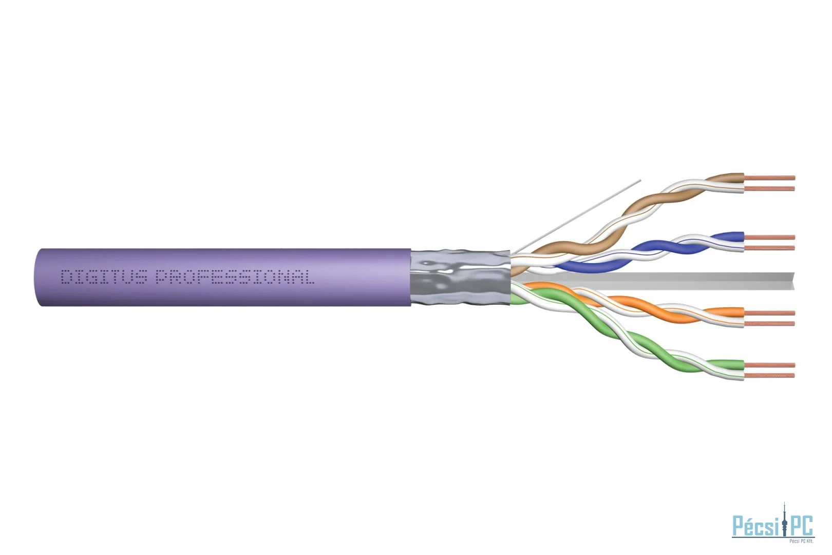 Digitus CAT6 F-UTP Installation Cable 305m Violet