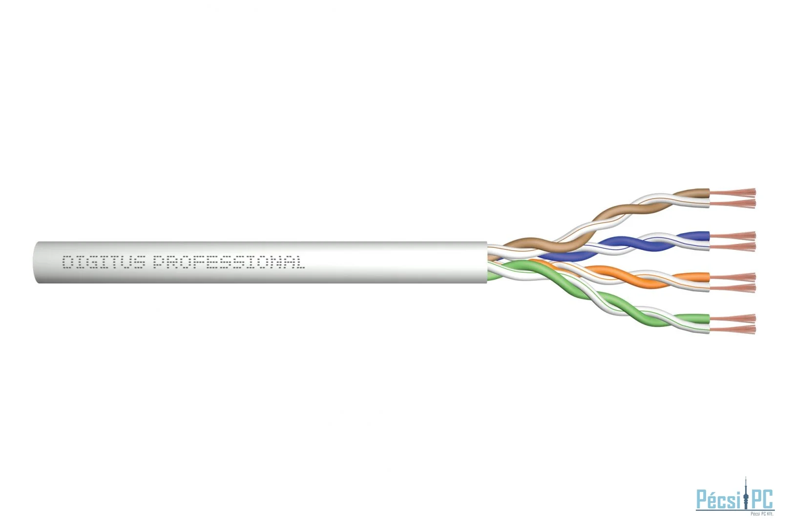 Digitus CAT6A U-UTP Patch Cable 100m Grey