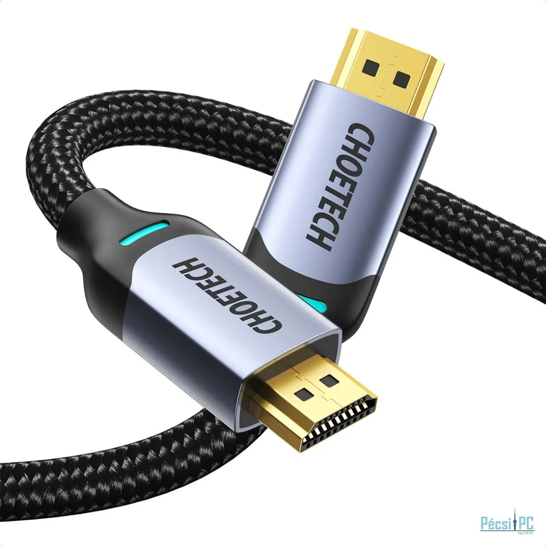 Choetech  XHH01 8K HDMI 2.1 Cable 8K@60Hz 48Gbps Braided Cable 2m Black