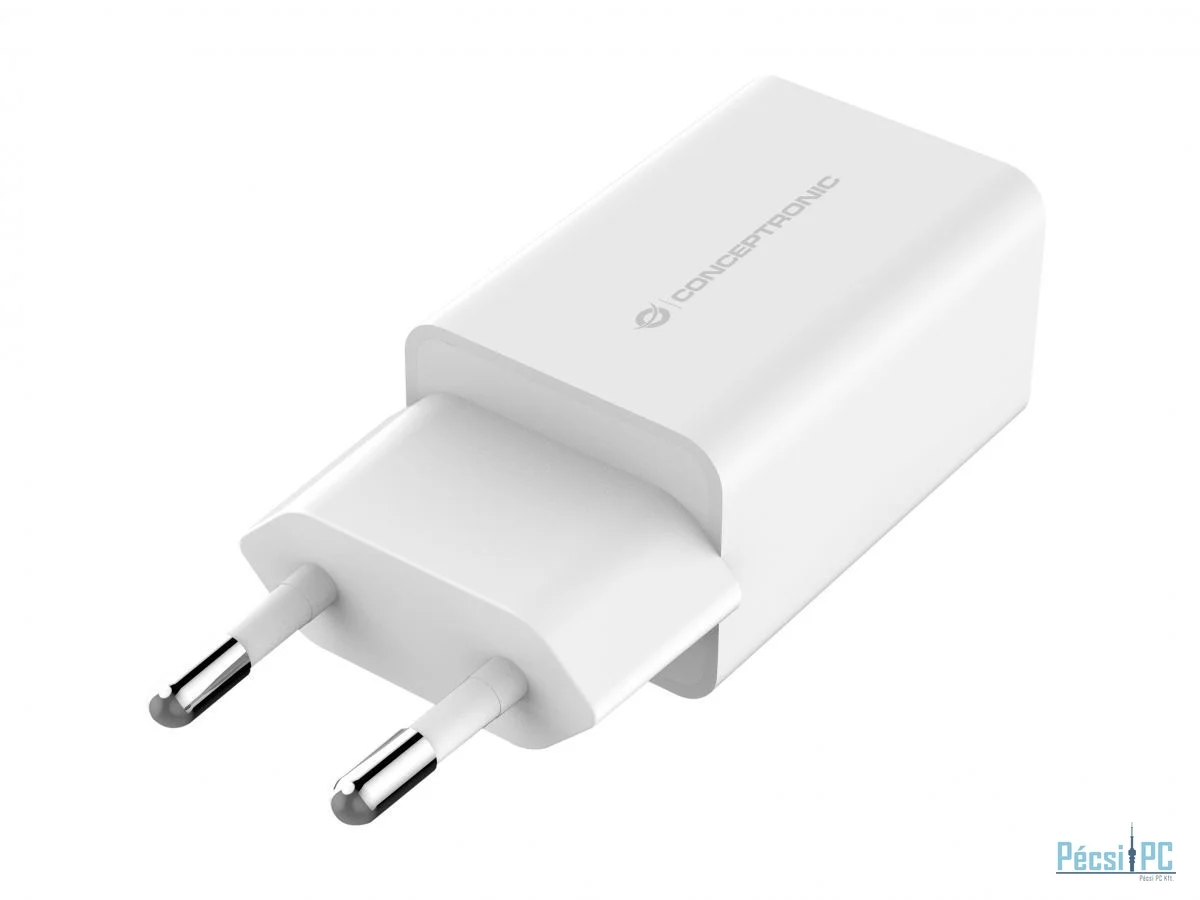 Conceptronic  ALTHEA06W 2-Port 12W USB Charger Adapter White