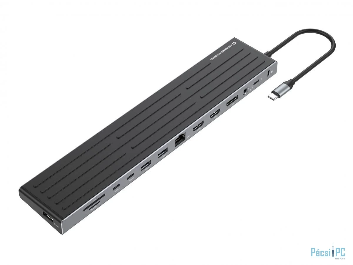 Conceptronic  DONN32B 14-in-1 USB 3.2 Gen 1 Docking Station
