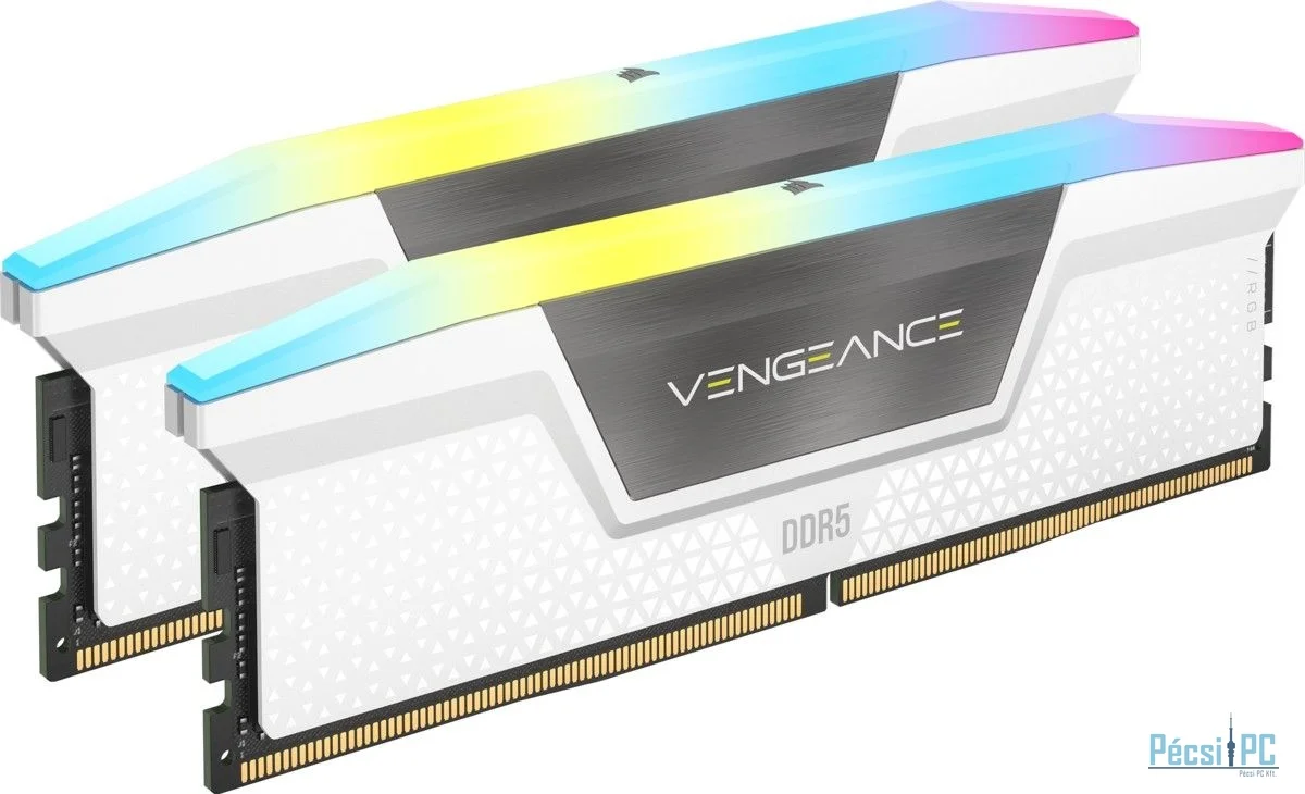 Corsair 32GB DDR5 5600MHz Kit (2x16GB) Vengeance RGB White
