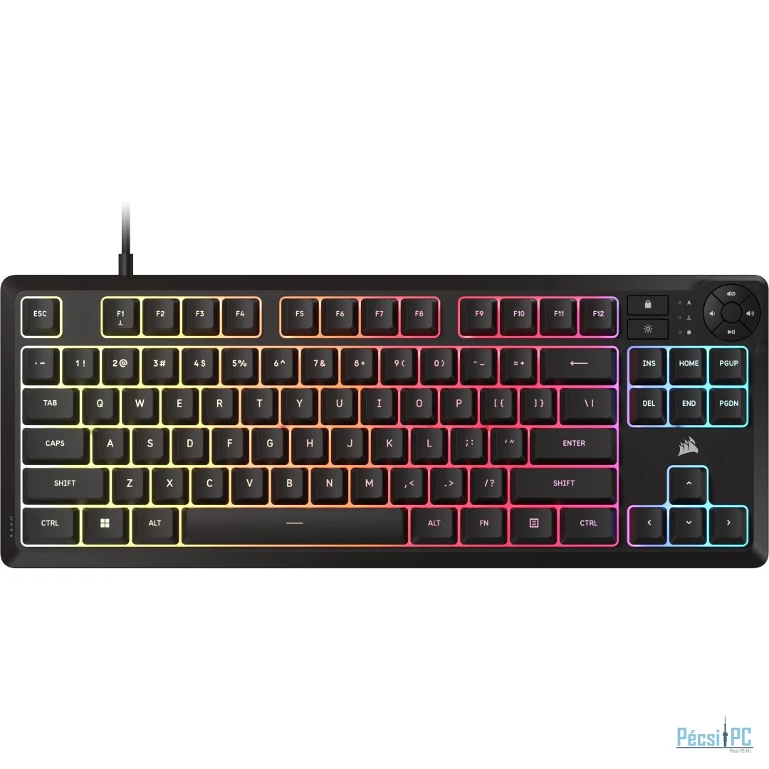 Corsair K55 Core TKL RGB Gaming Keyboard Black US